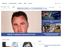 Tablet Screenshot of bridgingandcommercial.co.uk